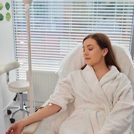 Modal showing Vitamin C IV Therapy